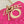 D-JOY BAG 22 IN HOT PINK LAMBSKIN