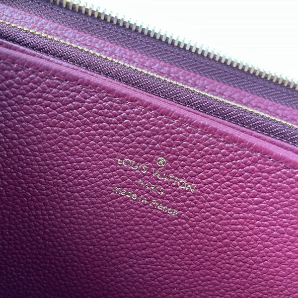 Portafoglio Zippy LV M63691 in pelle Empreinte monogramma bordeaux 221621