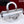 medium lady d-joy 26 silver metalic lambskin
