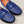 Mocassini da uomo HM in pelle di vacchetta blu navy 557564