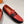 Mocassino da uomo HM in pelle di vacchetta rossa 557572