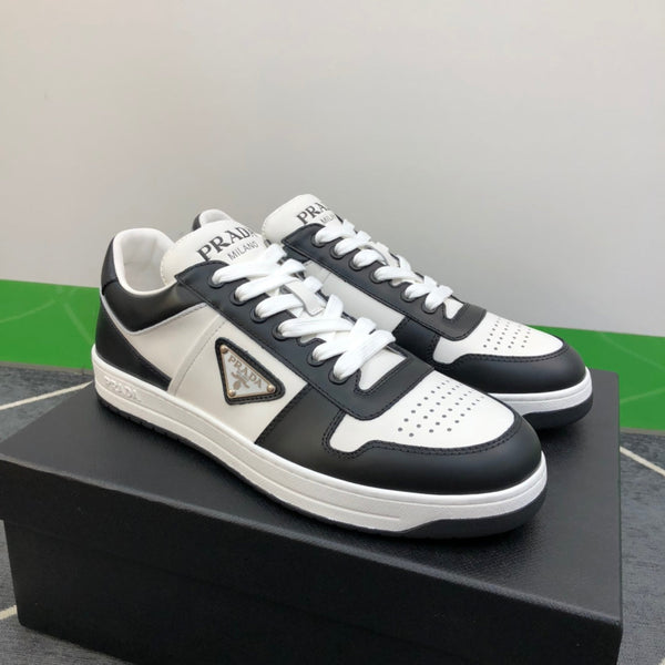 PRA DOWNTOWN LEATHER SNEAKERS WHITE MIX BLACK