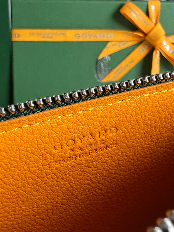 INSERTO LOUISE 21 IN TELA GOYARDINE VERDE
