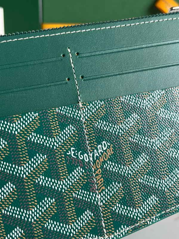 INSERTO LOUISE 21 IN TELA GOYARDINE VERDE