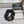 BLACK WRINKLED FABRIC SCRUNCHIE 875869