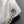 BORSA CRUSH CHAINED 32 IN PELLE DI VITELLO SCHIACCIATA TRAPUNTATA METALLIZZATA ARGENTO