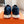 HM Bouncing Sneakers Dark Blue Embossed Sheepskin 705799