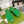 GC 25 Interlocking G 50mm Slide Sandal Green Cowhide 292382