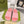 GC 25 Interlocking G 50mm Slide Sandal Pink Cowhide 292386