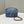BORSA FENDI 19 BAGUETTE IN TELA AZZURRA CON FERRAMENTA ARGENTO