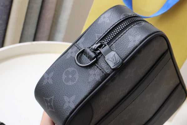 LV Pochette Kasai Clutches Monogram Eclipse canvas 179400