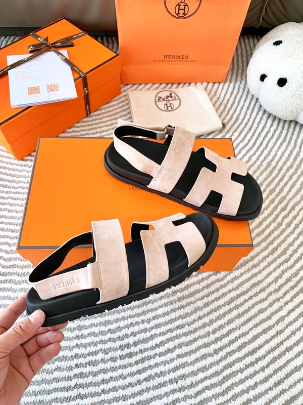 HM Genius Sandal Pastel Pink Suede 963539