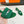 Gigi 50 Sandal Green Suede Green Calfskin