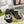 GC 25 Interlocking G 50mm Slide Sandal White Black Cowhide 292399