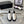moccasins white black quilted calfskin