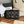 Portafoglio piccolo cc 11 cm in pelle di agnello nera con finiture dorate