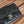 Portafoglio piccolo cc 11 cm in pelle di agnello nera con finiture dorate