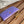 cc zipped wallet 14cm purple caviar gold hardware