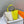HM PICOTIN LOCK 22 WHITE AND CHARTREUSE TOGO LEATHER