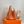 HM PICOTIN LOCK 22 ORANGE AND ASH BROWN TOGO LEATHER
