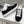 JANE SNEAKERS LOW LACE-UP WITH TRIOMPHE PATCH IN CANVAS AND CALFSKIN BLACK LOGO