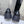 HIGH FLAT SANDALS WITH DOUBLE STRAP-DESIGN LEATHER BLACK