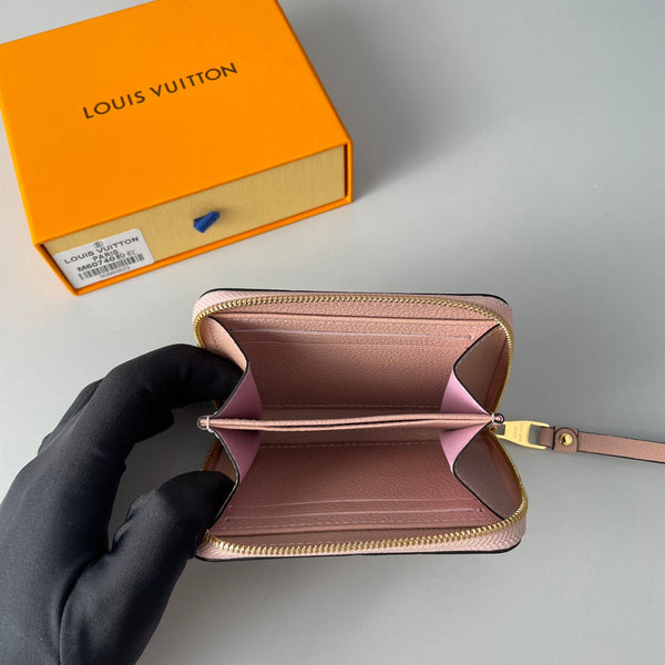 LV M60740 Portamonete Zippy in pelle monogramma rosa 221612