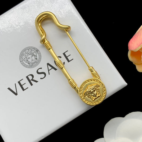 Versace Brooch Gold 180303