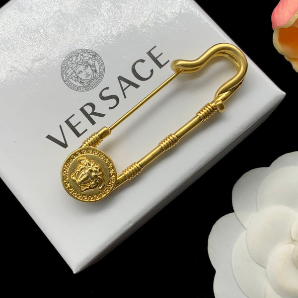Versace Brooch Gold 180303