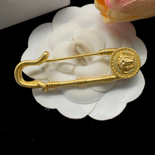Versace Brooch Gold 180303