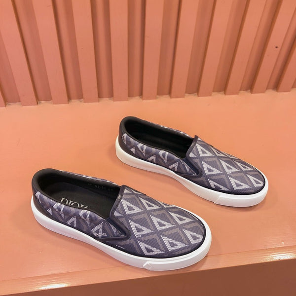CD B101 DIAMOND LOAFER INDIGO CANVAS