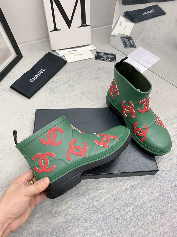 CC 26s Short Rain Boots 2cm Caoutchouc Rubber 163772