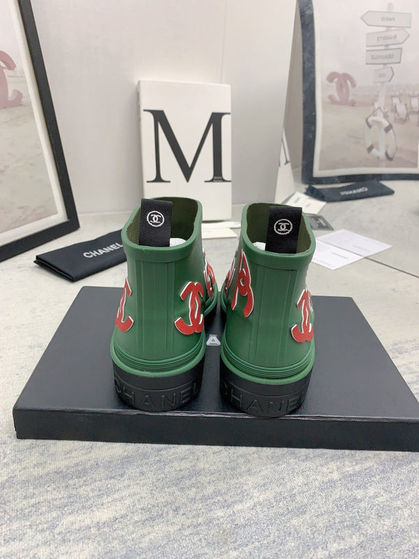 CC 26s Short Rain Boots 2cm Caoutchouc Rubber 163772