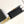COLLEGE TRIOMPHE 20 BLACK CLAFSKIN GOLD HARDWARE