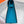 HM KELLY POCHETTE 22CM CERULEAN SWIFT GOLD HARDWARE