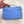 HM KELLY POCHETTE 22CM LIGHT BLUE SWIFT GOLD HARDWARE