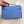 HM KELLY POCHETTE 22CM LIGHT BLUE SWIFT GOLD HARDWARE