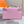 HM KELLY POCHETTE 22CM PINK SWIFT GOLD HARDWARE