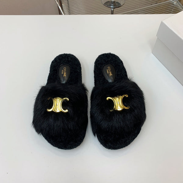CL 26s Sandals In Black Wool
