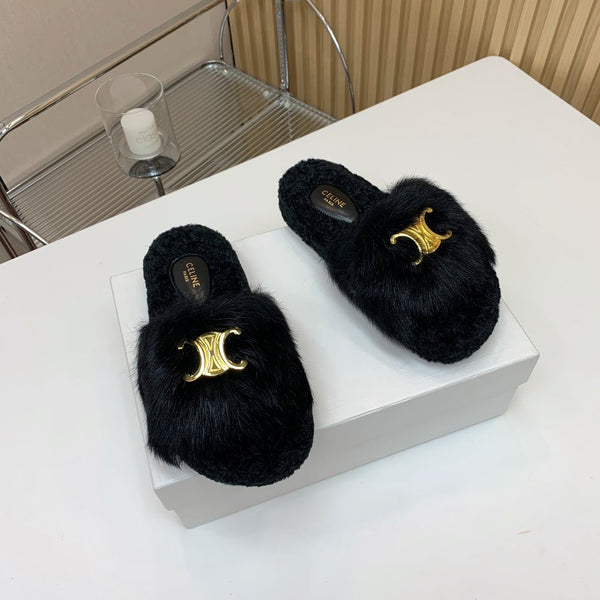 CL 26s Sandals In Black Wool