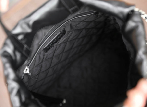 CC 2025 Backpack 34cm Black Soft Calfskin 335087