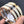 H Pig Nose White Bracelet