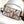 Fend Baguette Black and Multicolour Canvas Bag 27 with FF Embroidery Ghw