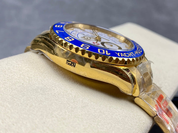 Rolex Yacht-Master II 44mm quadrante bianco oro 