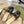 GG CHUNKY SLIDE SANDAL BLACK CALFSKIN