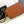 PICCOLO SECCHIELLO CUIR TRIOMPHE 22CM IN TESSUTO A RIGHE E PELLE DI VITELLO TAN