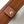 PICCOLO SECCHIELLO CUIR TRIOMPHE 22CM IN TESSUTO A RIGHE E PELLE DI VITELLO TAN