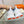 HM Giga 50 Sneaker Light Blue Canvas White Goatskin Orange