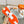 HM Giga 50 Sneaker Salmon Canvas White Goatskin Orange