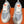HM Giga 50 Sneaker Baby Blue Canvas White Goatskin Orange